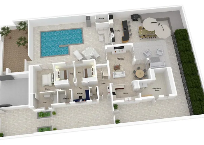 Вілла Exklusive Mit Beheiztem Pool In *